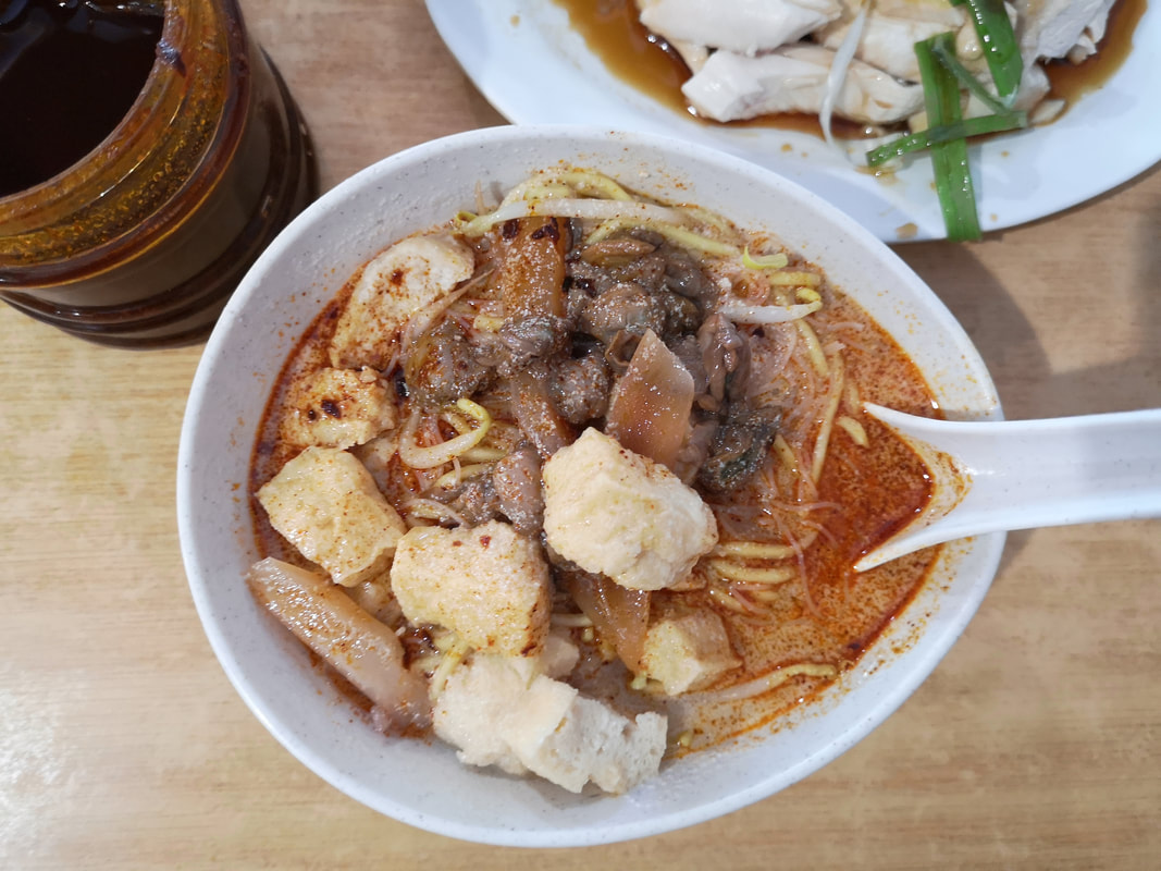 Hot Bowl White Curry Mee Penang